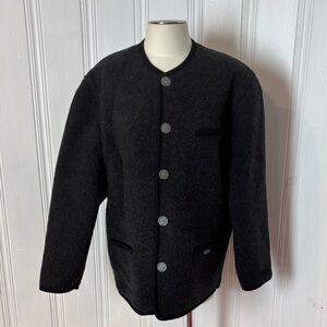 🇦🇹 Classic GIESSWEIN Austrian Boiled Wool Coat — Size 50 (XL to XXL)